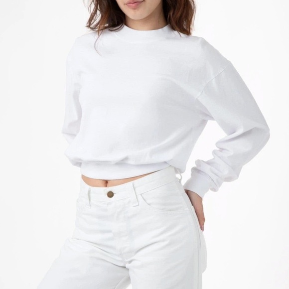 Long sleeve crop top - Picture 1 of 3